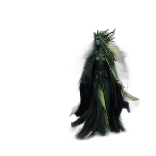 creature, dragon, mask, dress transparent PNG cut-out