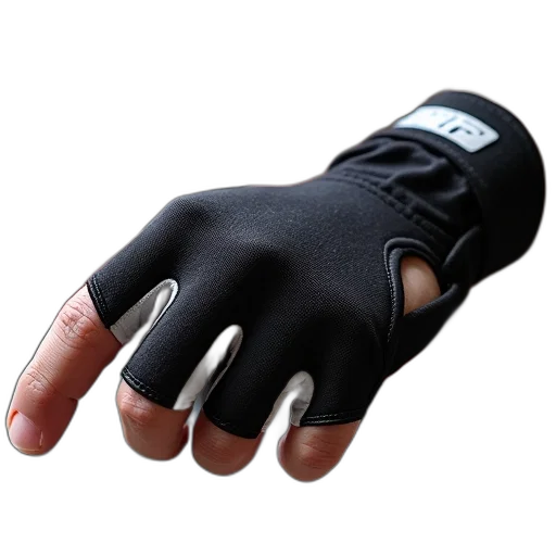 3d render, cyberpunk, tennis, gloves transparent PNG cut-out