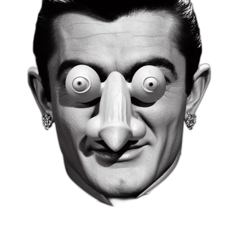 mask, face, robot, creature transparent PNG cut-out