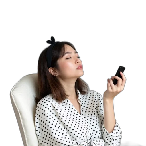 staff, hair, furniture, dress transparent PNG cut-out