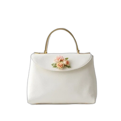 jewelry, pastel, white, handbag transparent PNG cut-out