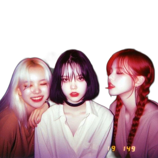 hair, staff, vaporwave, photorealistic transparent PNG cut-out