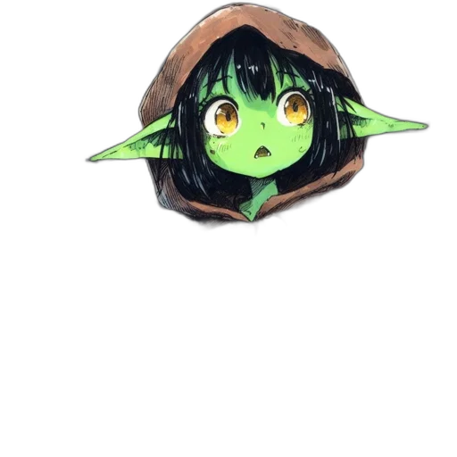 mask, dragon, creature, staff transparent PNG cut-out