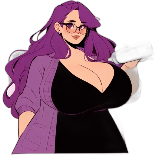 dress, jacket, staff, concept art transparent PNG cut-out