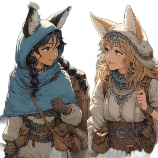 hat, staff, mask, weapon transparent PNG cut-out