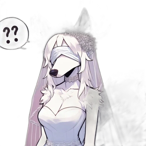 dress, mask, crown, creature transparent PNG cut-out
