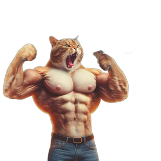 animal, creature, 3d render, concept art transparent PNG cut-out