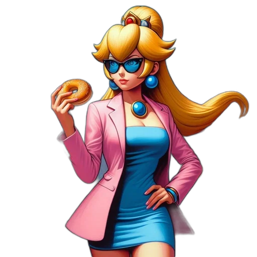dress, jacket, staff, concept art transparent PNG cut-out
