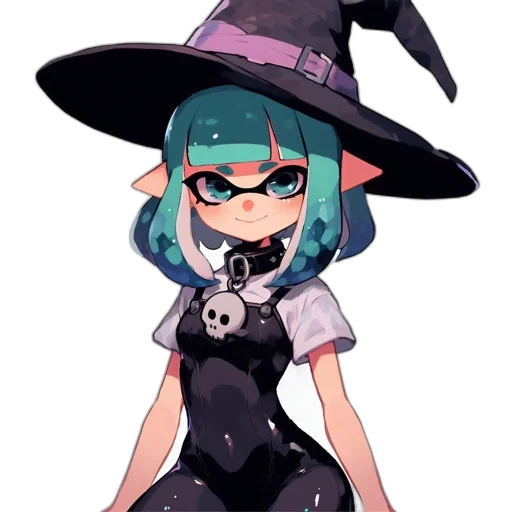 staff, dress, hat, mask transparent PNG cut-out