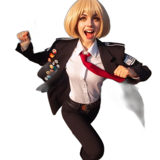 staff, jacket, concept art, 3d render transparent PNG cut-out