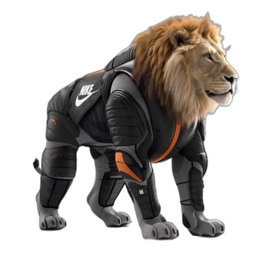 jacket, animal, creature, 3d render transparent PNG cut-out