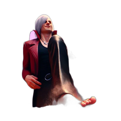 jacket, staff, creature, umbrella transparent PNG cut-out