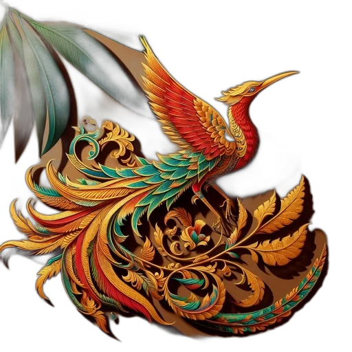 dragon, weapon, staff, jewelry transparent PNG cut-out