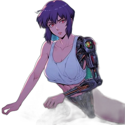robot, weapon, dress, jacket transparent PNG cut-out