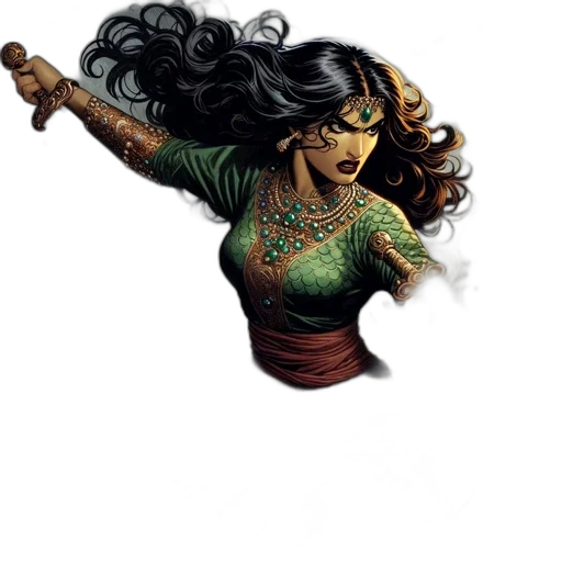 jewelry, staff, comic book art, fantasy art transparent PNG cut-out