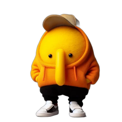 jacket, hat, animal, creature transparent PNG cut-out