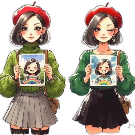 face, dress, jacket, mask transparent PNG cut-out