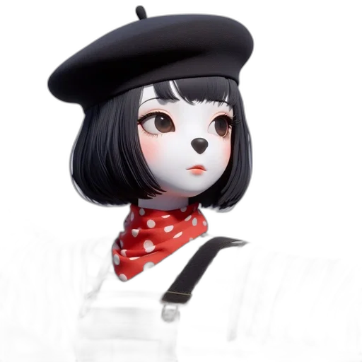 hat, staff, robot, mask transparent PNG cut-out
