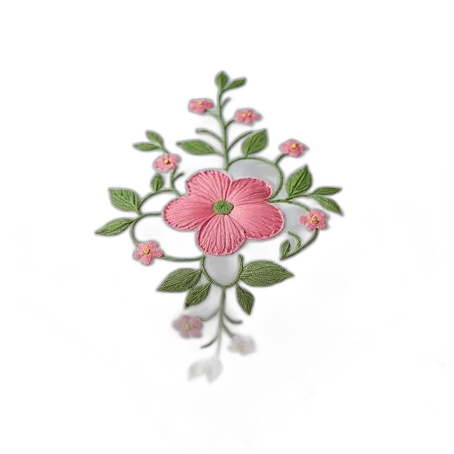flower, jewelry, crown, 3d render transparent PNG cut-out