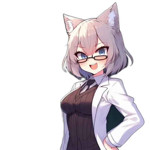 staff, dress, animal, creature transparent PNG cut-out