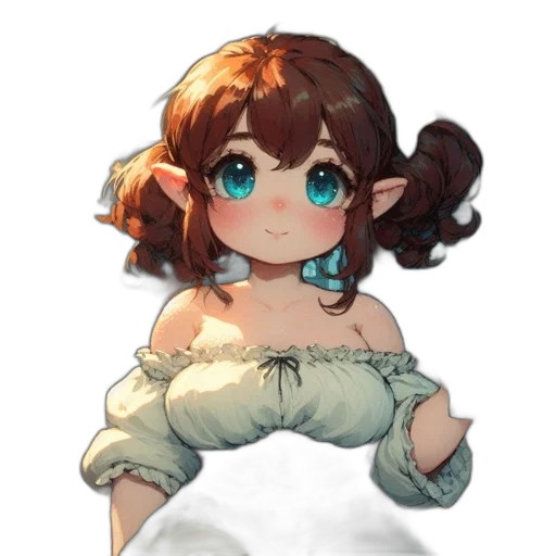 dress, staff, crown, face transparent PNG cut-out
