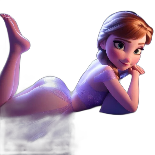 dress, concept art, 3d render, cartoon transparent PNG cut-out
