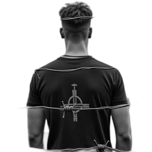 staff, jacket, concept art, cyberpunk transparent PNG cut-out