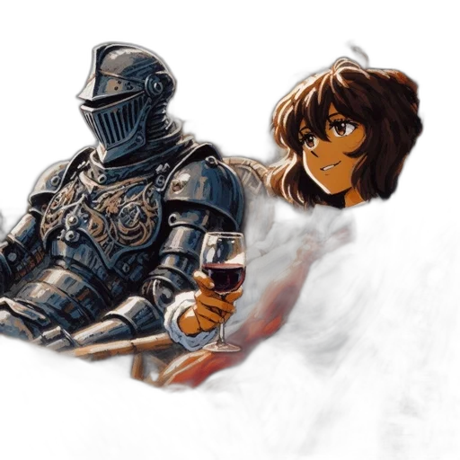 sword, robot, weapon, mask transparent PNG cut-out