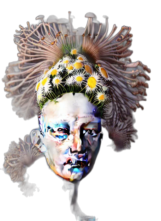 mask, face, crown, staff transparent PNG cut-out
