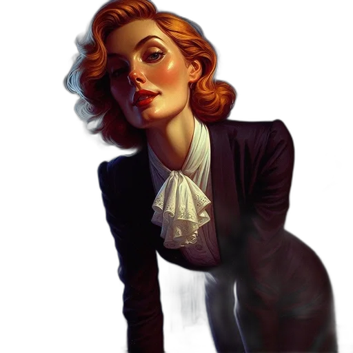 dress, staff, face, jacket transparent PNG cut-out