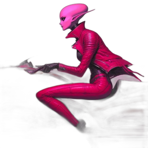 creature, robot, concept art, fantasy art transparent PNG cut-out