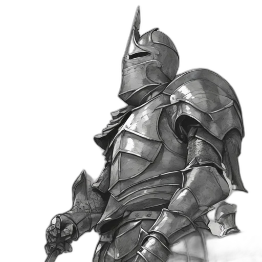 sword, weapon, robot, staff transparent PNG cut-out