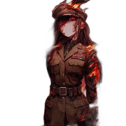 mask, staff, jacket, hat transparent PNG cut-out