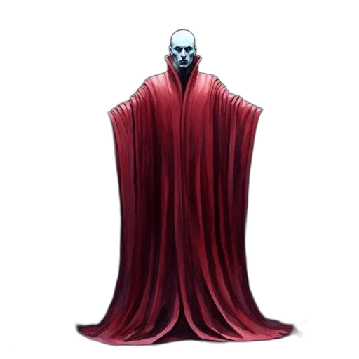 mask, staff, creature, jacket transparent PNG cut-out