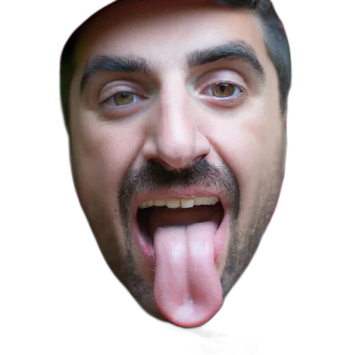 face, mask, creature, animal transparent PNG cut-out