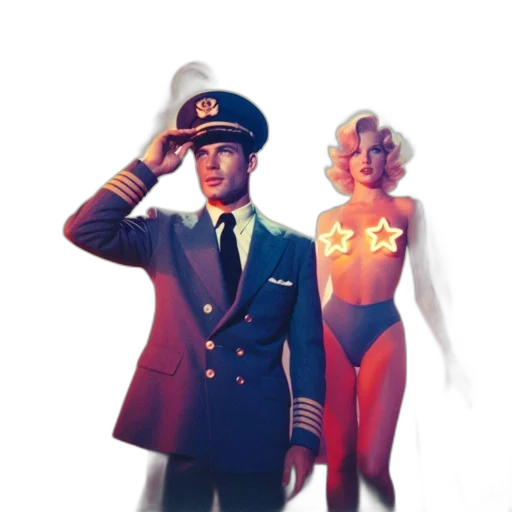 concept art, comic book art, underwater, pilot transparent PNG cut-out