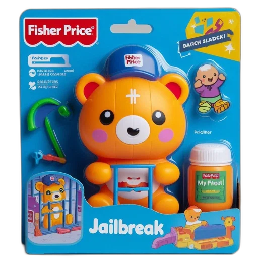 illustrated, fisher, price, toy transparent PNG cut-out