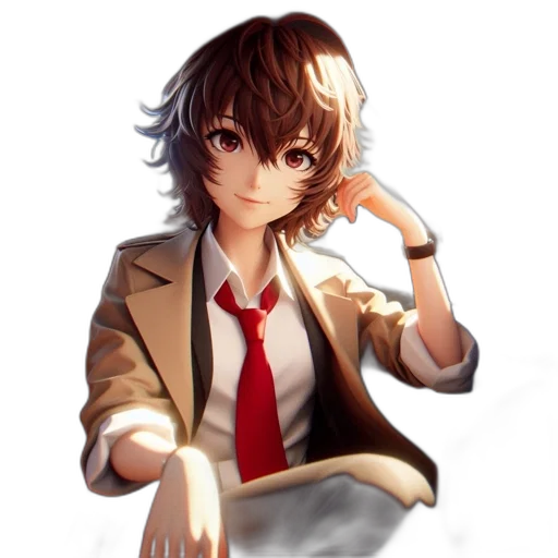staff, face, jacket, robot transparent PNG cut-out