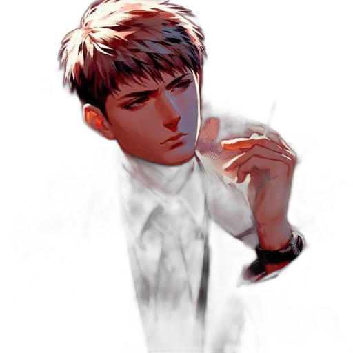 staff, face, creature, photorealistic transparent PNG cut-out