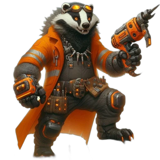 animal, weapon, staff, creature transparent PNG cut-out