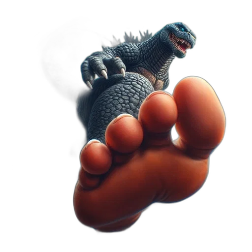 dragon, creature, animal, shoes transparent PNG cut-out