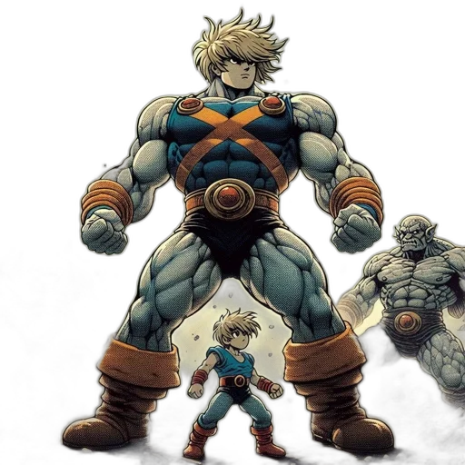 concept art, comic book art, fantasy art, pixel art transparent PNG cut-out