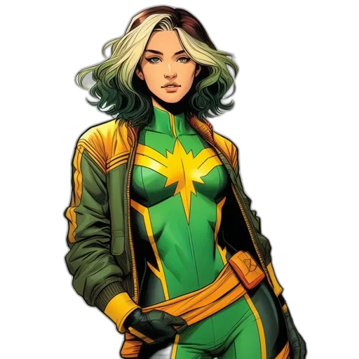 jacket, staff, comic book art, concept art transparent PNG cut-out