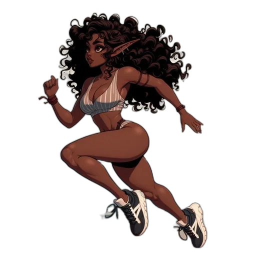 hair, cartoon, concept art, pixel art transparent PNG cut-out