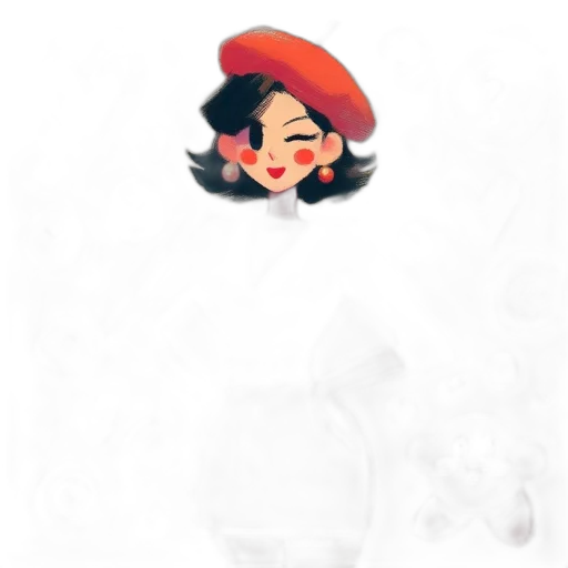 hat, crown, face, staff transparent PNG cut-out