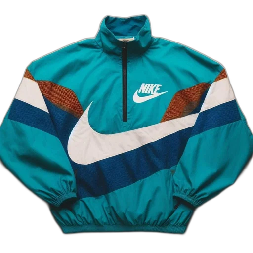 jacket, vaporwave, blue, colorful transparent PNG cut-out