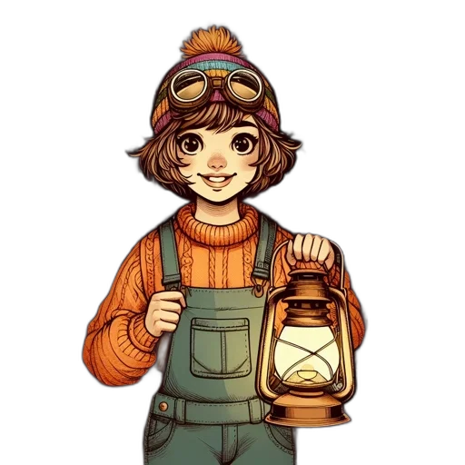 staff, bottle, pixel art, watercolor transparent PNG cut-out