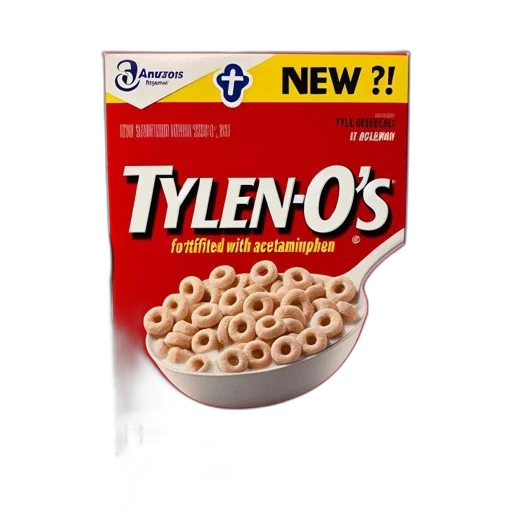 food, 3d render, cereal, box transparent PNG cut-out