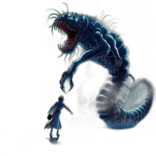 creature, dragon, animal, robot transparent PNG cut-out