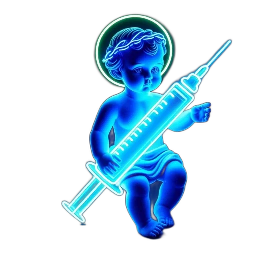 staff, weapon, sword, vaporwave transparent PNG cut-out